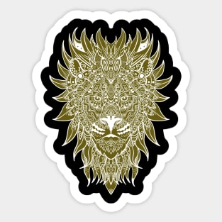 African Lion Sticker